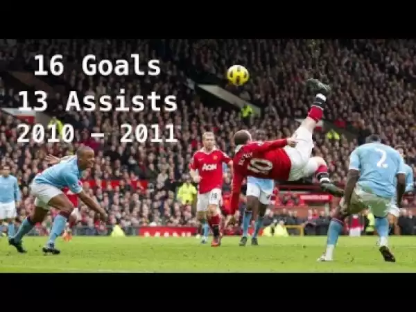Video: Wayne Rooney / All 16 Goals and 13 Assists in 2010/2011 / Manchester United